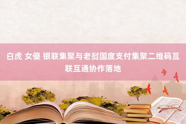 白虎 女優 银联集聚与老挝国度支付集聚二维码互联互通协作落地