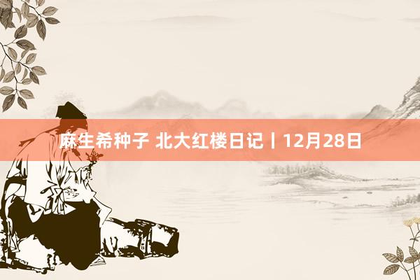 麻生希种子 北大红楼日记丨12月28日