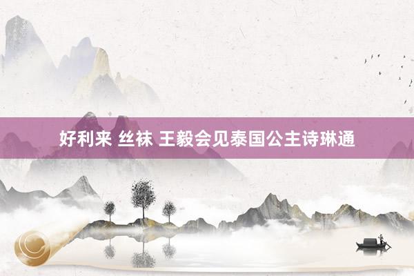 好利来 丝袜 王毅会见泰国公主诗琳通